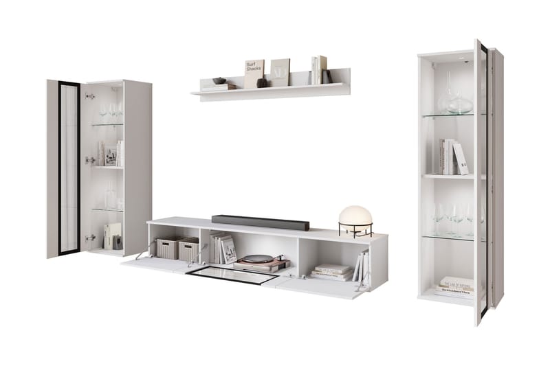 Gamal Tv-möbelset - Vit - Products - Möbler - TV- & Mediamöbler - TV-möbelset