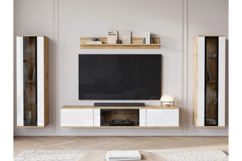 Gamal Tv-möbelset, Vit