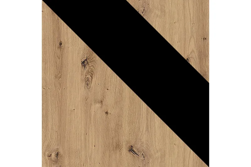 Ingram TV-bänk 40x135 cm - Ek/Svart - Products - Möbler - TV- & Mediamöbler - TV bänk & mediabänk
