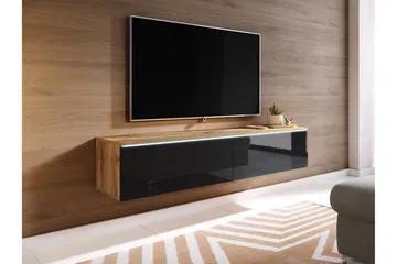 Kanak Tv-bänk 140 cm - Natur/Svart - Products - Möbler - TV- & Mediamöbler - TV bänk & mediabänk