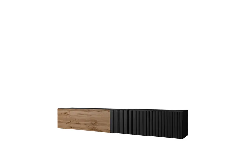 Kangana Tv-bänk 200 cm - Svart - Products - Möbler - TV- & Mediamöbler - TV bänk & mediabänk