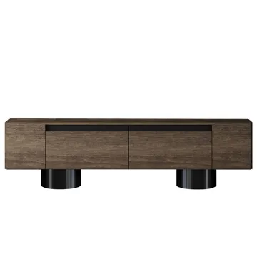 Kumail Tv-bänk 180 cm - Brun/Svart - Products - Möbler - TV- & Mediamöbler - TV bänk & mediabänk