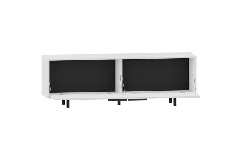 Lowboard Alberto 150x38x50 cm, Vit - 150x38x50 cm, Vit - Products - Möbler - TV- & Mediamöbler - TV bänk & mediabänk