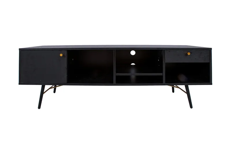Luxemburg Tv-Bänk Svart/Koppar - Products - Möbler - TV- & Mediamöbler - TV bänk & mediabänk