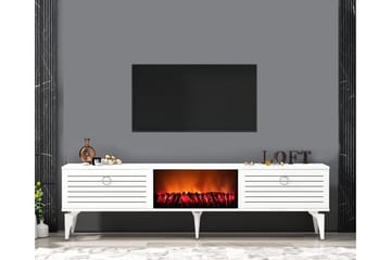 Mula Tv-bänk 150 cm - Vit - Products - Möbler - TV- & Mediamöbler - TV bänk & mediabänk