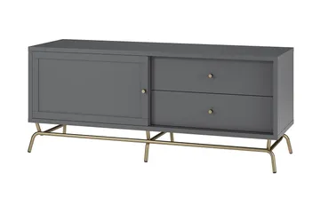 Nova Tv-bänk 150x48 cm Grafitgrå - CosmoLiving - Products - Möbler - TV- & Mediamöbler - TV bänk & mediabänk