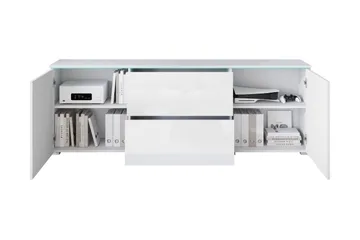 Sherie Tv-bänk 180 cm - Svart - Products - Möbler - TV- & Mediamöbler - TV bänk & mediabänk