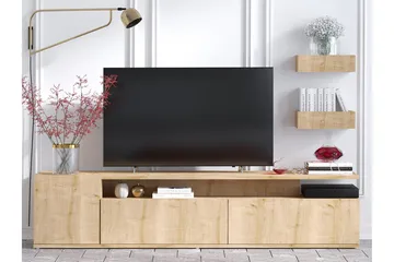 Sinox Tv-bänk 180 cm - Natur/Vit - Products - Möbler - TV- & Mediamöbler - TV bänk & mediabänk