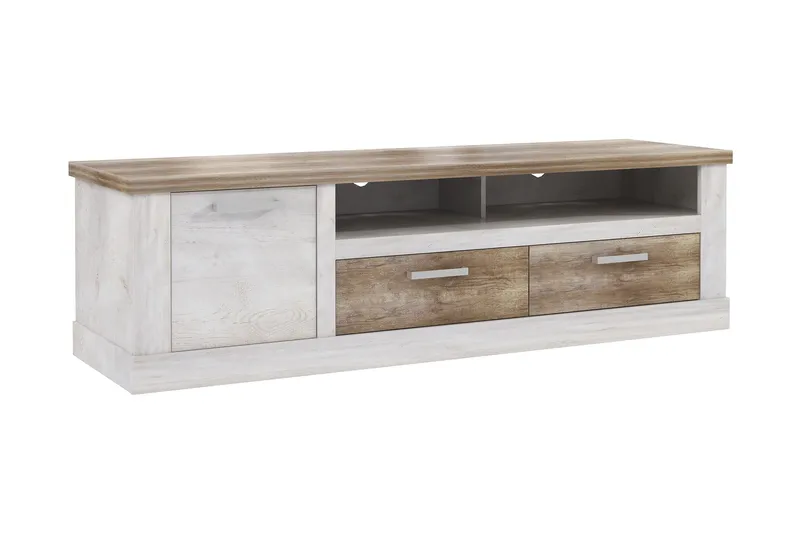 Talebi TV-Bänk 179 cm, Brun/Vit