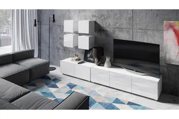 Tessan Tv-möbelset - Vit - Products - Möbler - TV- & Mediamöbler - TV-möbelset