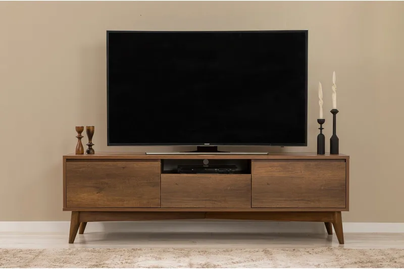Valsot Tv-bänk 170 cm - Valnöt - Products - Möbler - TV- & Mediamöbler - TV bänk & mediabänk