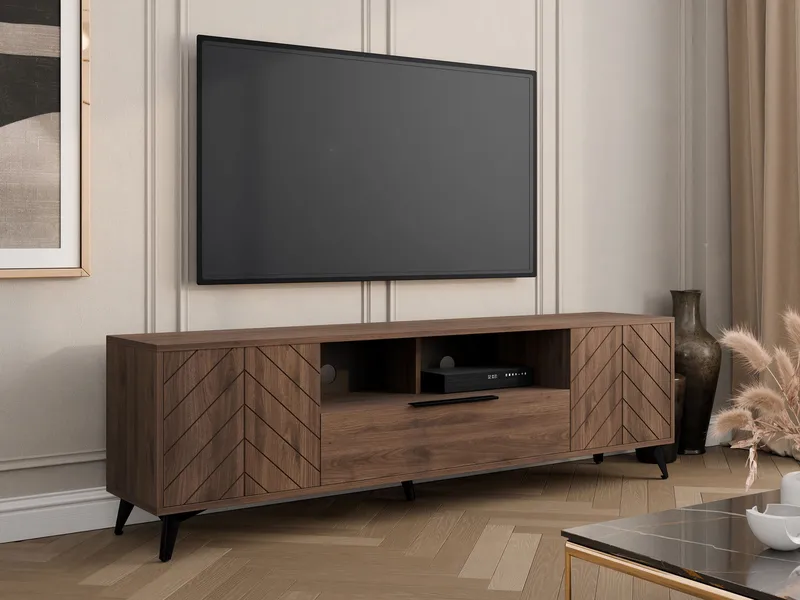 Vemdalen Tv-bänk 204 cm - brun - Products - Möbler - TV- & Mediamöbler - TV bänk & mediabänk