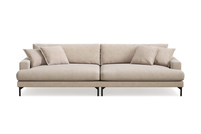Menard Premium 5-sits Djup Soffa i Tyg - Beige - Products - Möbler - Soffa