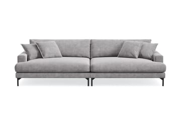 Menard Premium 5-sits Djup Soffa i Chenille - Grå - Products - Möbler - Soffa