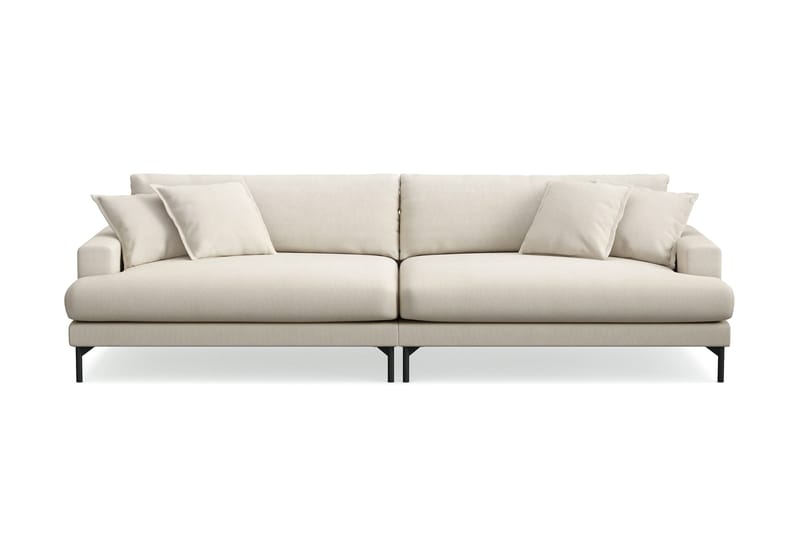 Menard Premium 5-sits Djup Soffa i Tyg, Beige