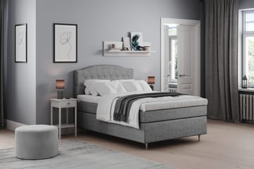 Belda Kontinentalsäng 120x200Medium - Grå - Products - Möbler - Säng - Enkelsäng