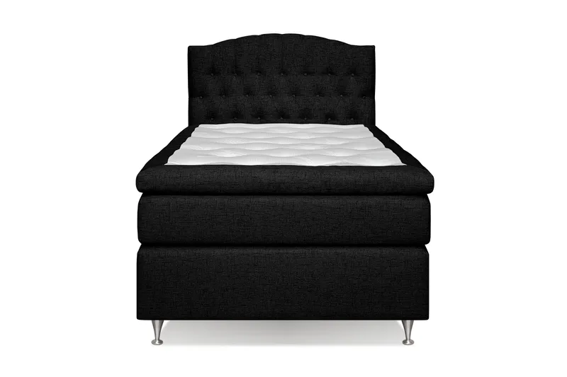 Belda Kontinentalsäng 120x200Medium, Svart