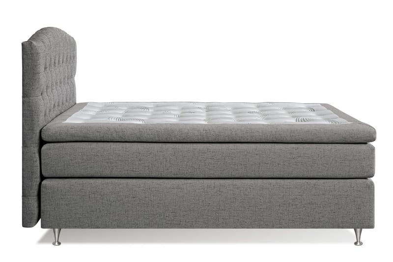Belda Kontinentalsäng 140x200Medium - Grå - Products - Möbler - Säng - Kontinentalsäng