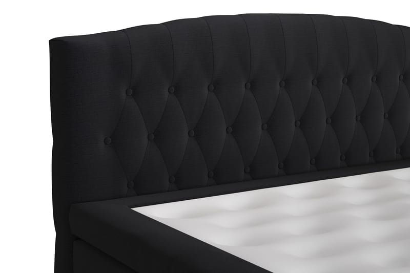 Belda Kontinentalsäng 140x200Medium - Svart - Products - Möbler - Säng - Kontinentalsäng