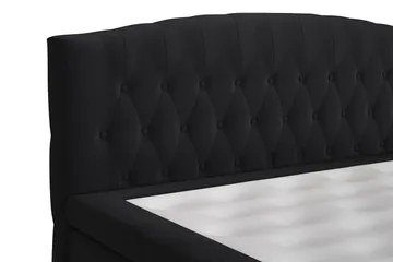 Belda Sängpaket 140x200 Fast - Svart - Products - Möbler - Säng - Kontinentalsäng