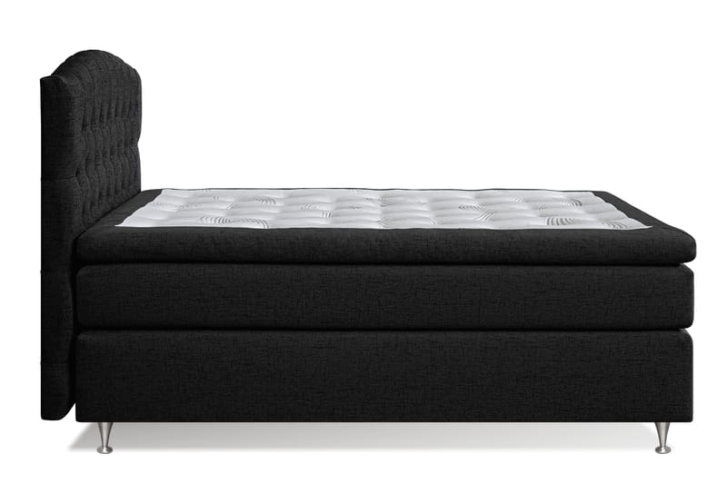 Belda Sängpaket 140x200 Fast - Svart - Products - Möbler - Säng - Kontinentalsäng