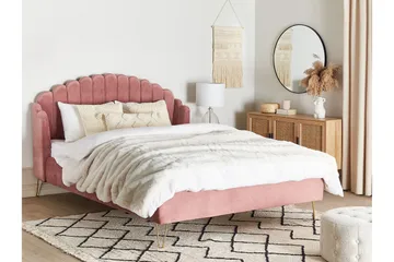 Benicio Sängram 180x200 cm - Rosa - Products - Möbler - Säng - Sängram & sängstomme