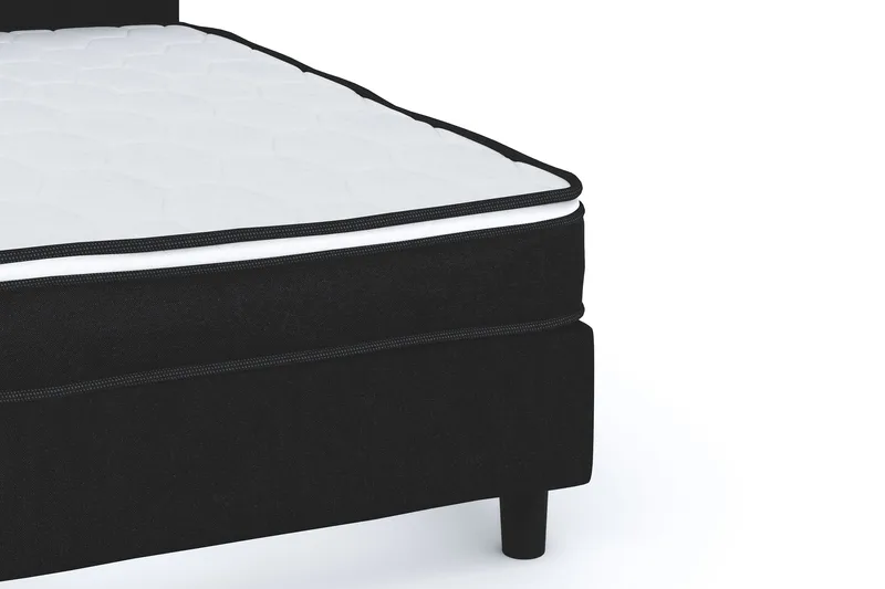 Billingen Komplett Sängpaket 180x200 cm - Svart - Products - Möbler - Säng - Kontinentalsäng