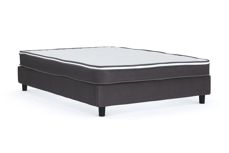 Billingen Kontinentalsäng 140x200 cm - Grå - Products - Möbler - Säng - Kontinentalsäng