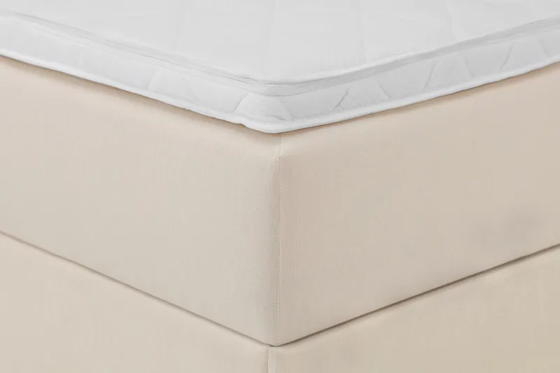 Boxy Box Bed 140x200 cm - Beige - Products - Möbler - Säng - Säng med förvaring