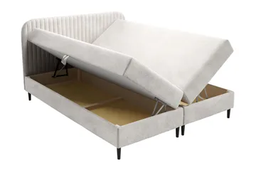 Celestine Förvaringssäng 120x200 cm - Orange - Products - Möbler - Säng - Komplett sängpaket