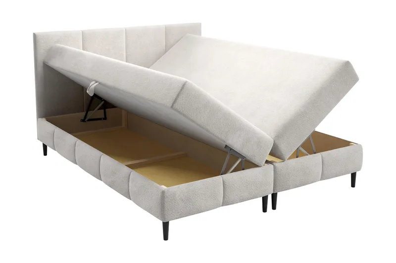 Celestine Förvaringssäng 160x200 cm - Svart - Products - Möbler - Säng - Komplett sängpaket