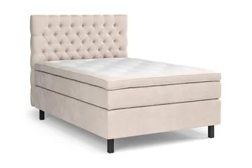 Celine Sängpaket 120x200 cm - Beige/Sammet - Products - Möbler - Säng - Kontinentalsäng