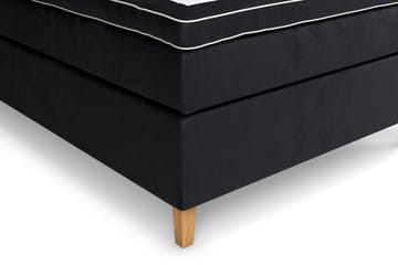Celine Sängpaket 120x200 cm - Svart/Sammet - Products - Möbler - Säng - Kontinentalsäng