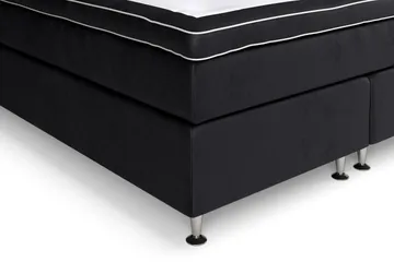 Celine Sängpaket 160x200cm - Svart/Sammet - Products - Möbler - Säng - Kontinentalsäng