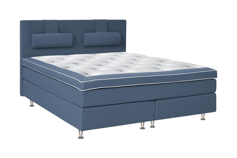 Charleston Kontinentalsäng 180x200 Fast Valbar Malaga, Malaga Blå