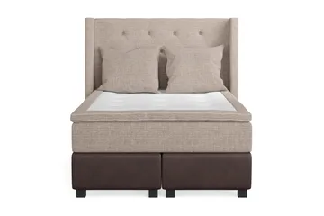 Två beiga kuddar ingår - Beige/Brun