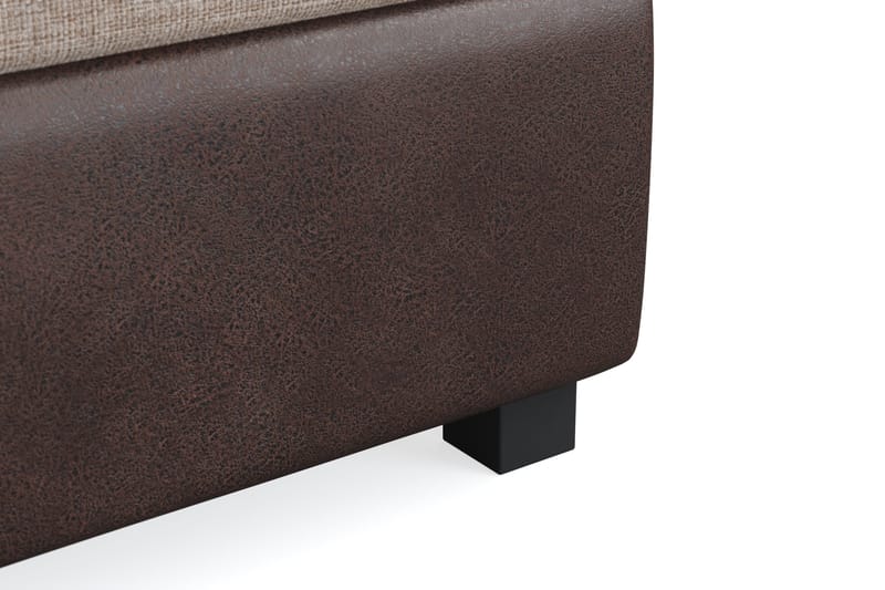 Cuba Sängpaket 160x200 med Tre Beiga Kuddar - (+Fler val) Beige/Brun - Products - Möbler - Säng - Kontinentalsäng