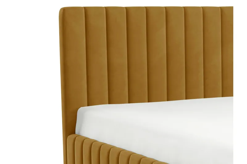 Desio Förvaringssäng 180x200 cm - Gul - Products - Möbler - Säng - Säng med förvaring