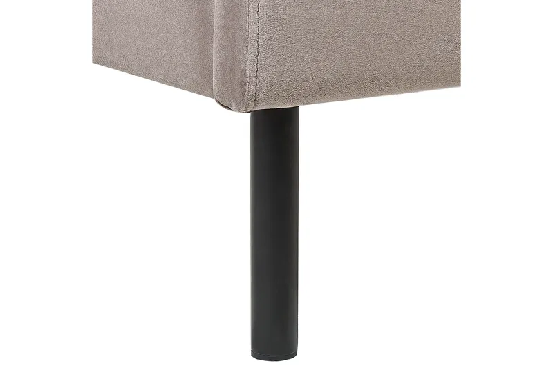 Diallo Sängram 160x200 cm - Taupe - Products - Möbler - Säng - Sängram & sängstomme