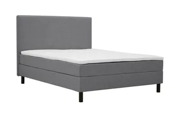 Dream Komplett Sängpaket 180x200 cm Slät Sänggavel - Grå - Products - Möbler - Säng - Enkelsäng