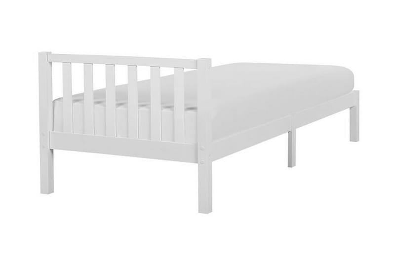 Florac Sängram 90x200 cm - Vit - Products - Möbler - Säng - Enkelsäng