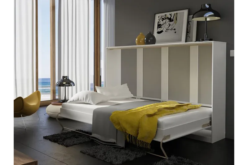 Rauk Sängskåp 215x46 cm - Grå - Products - Möbler - Säng - Gästsäng & extrasäng - Sängskåp