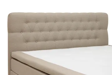 Hilton Komplett Sängpaket 160x200 cm Kontinentalsäng med diamant sänggavel - Beige - Products - Möbler - Säng - Kontinentalsäng