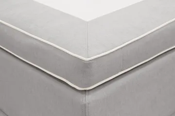 Hilton Lyx Komplett Sängpaket 180x200 cm Kontinentalsäng med knappad sänggavel - Grå - Products - Möbler - Säng - Kontinentalsäng