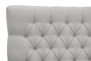 Hilton Lyx Komplett Sängpaket 180x200 cm Kontinentalsäng med knappad sänggavel - Grå - Products - Möbler - Säng - Kontinentalsäng
