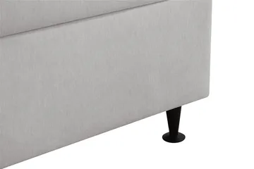 Hilton Plus Komplett Sängpaket med Förvaring 90x200 cm - Grå - Products - Möbler - Säng - Säng med förvaring