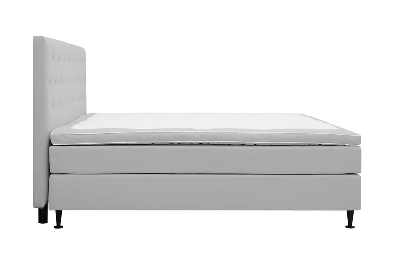 Hilton Plus Komplett Sängpaket 160x200 cm - Grå - Products - Möbler - Säng - Komplett sängpaket