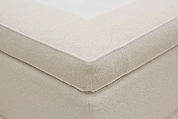 Hilton Premium Kontinentalsäng 180x200 cm - Ljusbeige Bouclé - Products - Möbler - Säng - Kontinentalsäng