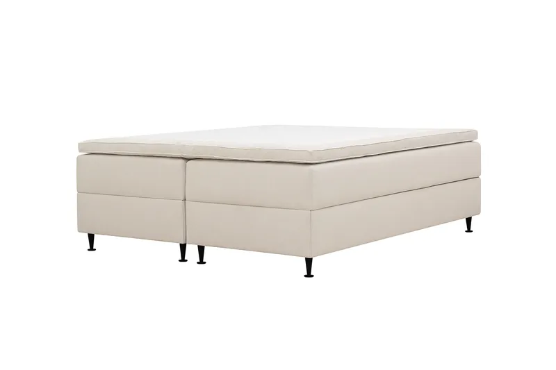 Hilton Plus Kontinentalsäng med Förvaring 160x200 cm - Ljusbeige - Products - Möbler - Säng - Säng med förvaring