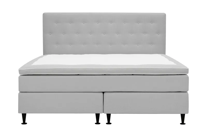 Hilton Plus Komplett Sängpaket 160x200 cm - Grå - Products - Möbler - Säng - Komplett sängpaket